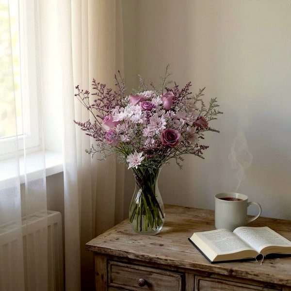 Shades of Purple Vase