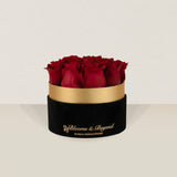 Round Velvet Rose Box