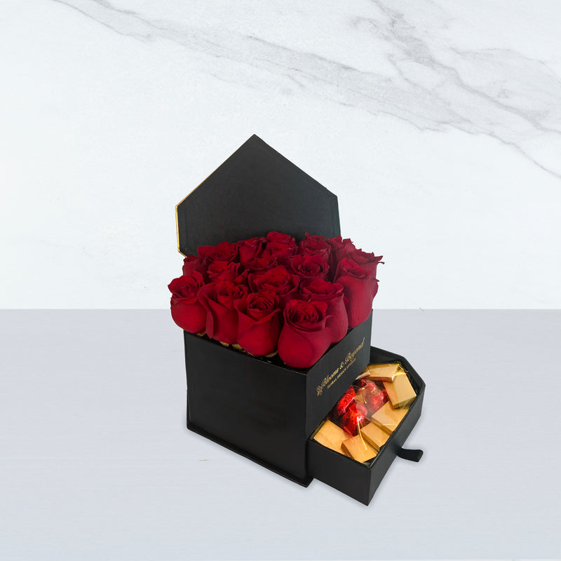 Roses in a Double Layered Box